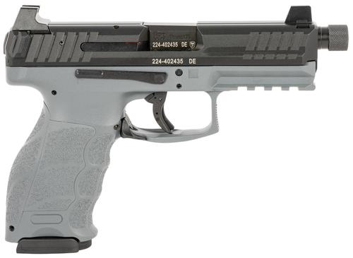 Heckler & Koch VP9 Tactical Pistol 81000786, 9mm, 4.09", Gray Polymer Grips, Threaded Barrel, Night Sights, Ambidextrous, 17 Rds