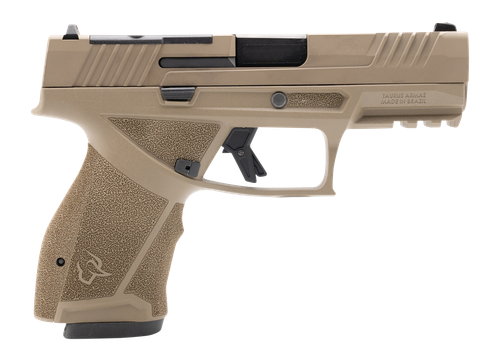 Taurus TX 9 Optic Ready Pistol, 9mm, 4in, Interchangeable Backstrap Grips, Flat Dark Earth Finish, 15 Rds