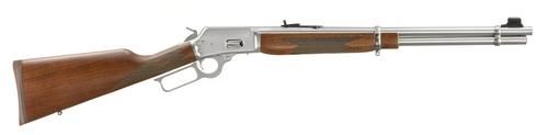 Marlin 1894 Classic Lever Action Rifle, 45 Long Colt, 20.25", American Walnut Stock, Satin Stainless Finish, 10 Rds