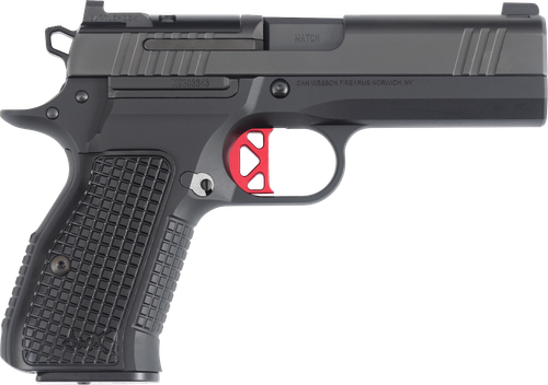 Dan Wesson DWX Compact 92104, 9mm Pistol, 4.93", Black Aluminum Grips, Match Grade Barrel, 15rd