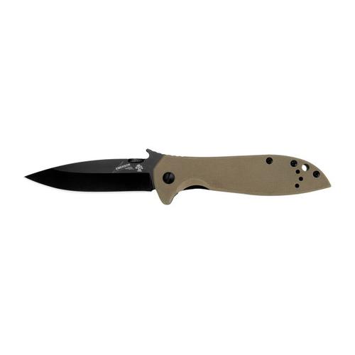 Kershaw CQC-4K Folding Knife w/Drop Point Plain Edge