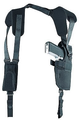 Uncle Mikes Sidekick Vertical Shoulder Holster w/Harness Fits up to 48" Chest (83041)