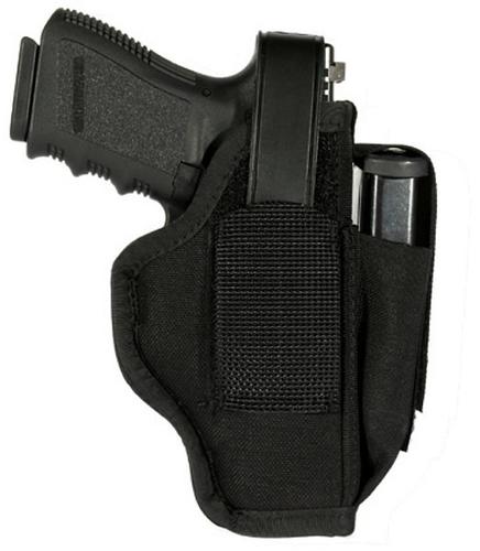 BlackHawk Ambidextrous Holster w/Mag Pouch Fits 4.5"- 5" Barrel Large Autos (40AM03BK)