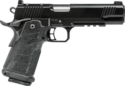 Kimber DS Warrior 1911 Pistol,, 38 Super, 5", Black Carbon Fiber Grips, KimPro Black Finish, Optic Ready, 20+1