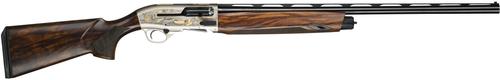 Beretta A400 Solo 500 Year Anniversary Special Edition Shotgun, 12 Gauge, 28", 3" Chmbr, Extragrain Wood, Nickel Finish Engraved Reciever w/Gold Inlay