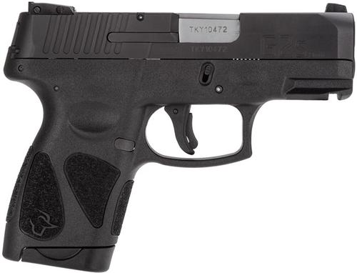 Taurus G2S Semi-Auto Pistol 1G2S931, 9mm, 3.2", Black Polymer Grip/Frame, Black Finish, 7 Rds