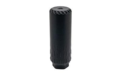 HUXWRX Flow 556 Mini Flow-Through 17-4 Stainless Steel Suppressor, QD Mount, Black