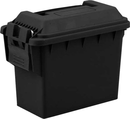 Focus on Tools Ridgeline Mini Ammo Can, Black (10147)