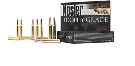 Nosler Tophy Grade Rifle Ammunition 60040, 6.5X284mm Norma, AccuBone, 140 GR, 2750 fps, 20 Rd/Bx