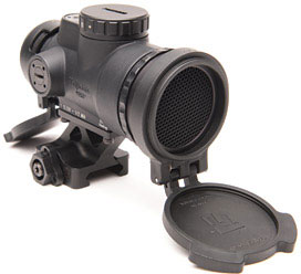 Trijicon Miniature Rifle Optic Patrol, MRO, 1x25mm, 2.0 MOA Adj Red Dot Sight, 1/3 Co-Witness Mount (MRO-C-2200018)