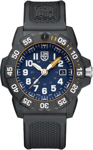 Luminox Navy Seal Foundation Watch XS.3503.NSF Blue Dial, Black Figures, 45mm, Black Rubber Band