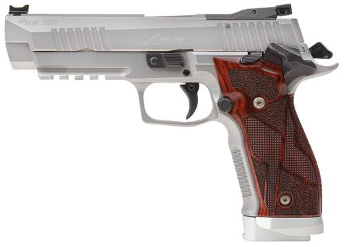 Sig P226 XFive Classic Pistol 226X59CLASSIC10, 9mm Luger, 5", Hogue Cocobolo Grips, Stainless Finish, 10 Rds