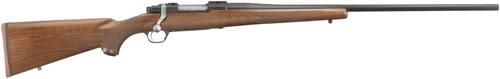Ruger M77 Hawkeye Standard Bolt Action Rifle 37121, 270 Winchester, 22 in, American Walnut Stock, Blue Satin Finish