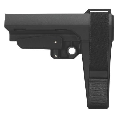 SB Tactical SBA3 Pistol Stabilizing Brace, Fits AR, Black, 5 Position Adjustable, Includes Adjustable Nylon Strap