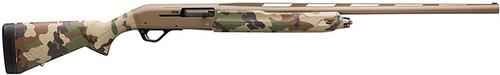 Winchester SX4 Waterfowl Hunter Semi-Auto Shotgun 511290292, 12 Gauge, 28", 3" Chmbr, Woodland Camo Stock, FDE Finish