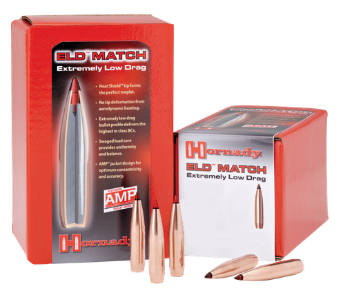 Hornady Rifle Bullet 6.5mm 140 Grain ELD-Match 100/Box (26331), Not Loaded