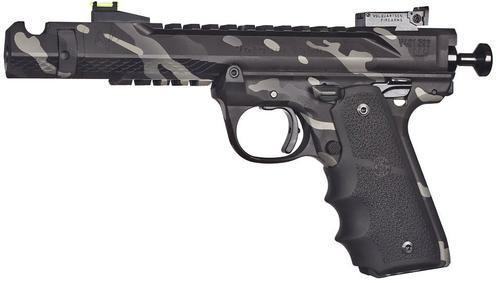 Volquartsen Black Mamba Pistol VF4M-0017, 22 Long Rifle, 4.5", Hogue Grip, Camo Finish, 10 Rds