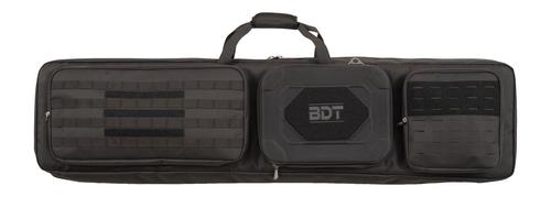 Bulldog Cases Double Suppressor Rifle Case, 48 in, Black