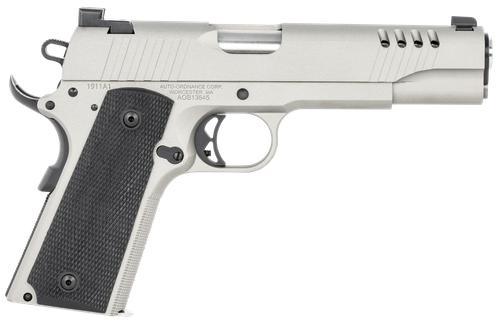 Kahr 1911 Pistol 1911TCAC6, 45 ACP, 5in,  Black Rubber Grips, Savage Cerakote Finish, 7 Rds