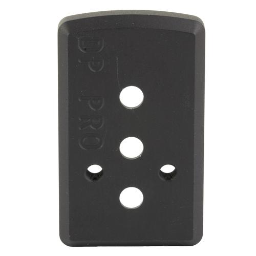 Unity Tactical LLC Fast Optic Mounting Plate For Delta Point Pro, Compatible With Unity MRDS & LPVO Mounts, Black