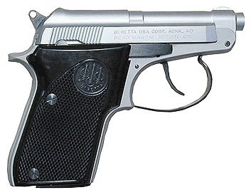 Beretta 21 Bobcat Semi-Auto Pistol J212500, 22 LR, 2.4", Synthetic Grip, Stainless Finish, 7 Rd
