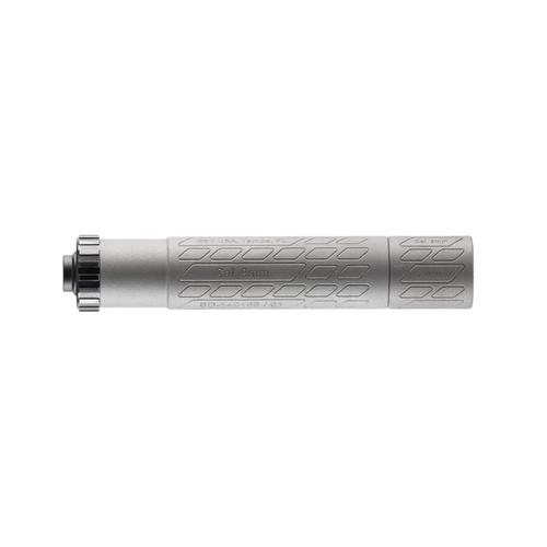 B&T Impuls-9-M Suppressor, 9mm, Titanium, Direct Thread 1/2x28 & 1/2x28 Piston Included, Gray