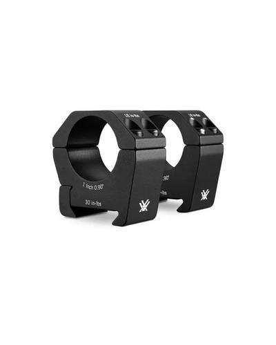 Vortex Sport Medium Riflescope Rings SPT1-M, 1", Matte Black