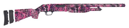 Mossberg 510 Mini Super Bantam All Purpose Shotgun 50499, 20 Gauge, 18.5", 3" Chmbr, Muddy Girl Wild Camo, LOP Spacer Stock, 3+1