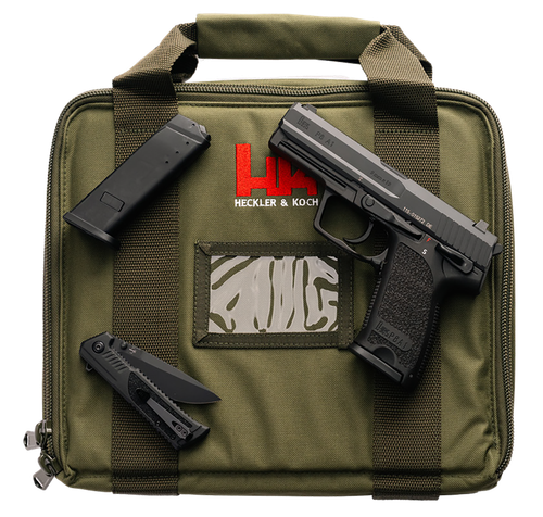 Heckler & Koch P8 A1 Final Edition Pistol, 9mm, 4.25in, Textured Grips, Black Finish, 10 Rds