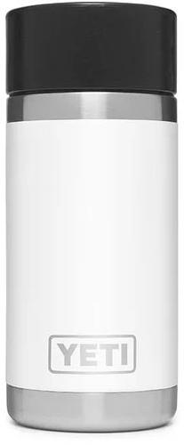 Yeti Rambler 12 oz Bottle With Hotshot Cap, DuraCote White (YRAMB12W)