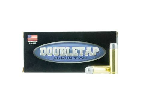 DoubleTap Hunter Self Defense Pistol Ammunition 500400HC, 500 S&W Mag, Hard Cast Solid, 400  GR, 1800  fps, 20 Rd/bx