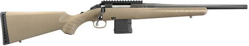 Ruger American Ranch Bolt Action Rifle 26968, 300 AAC Blackout, 16.12", Composite Stock, Matte Black Finish, 10 Rd