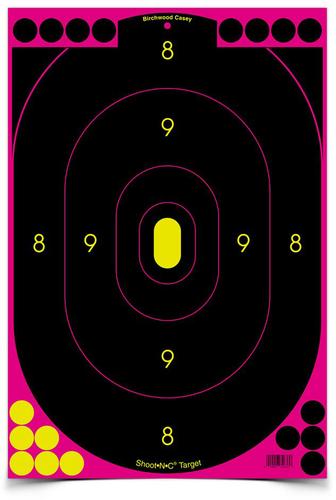 Birchwood Casey Shoot-N-C 12"x18" Pink Silhouette Target (34635)