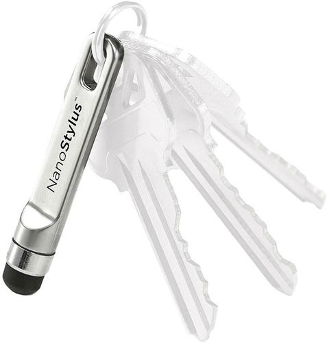 KeySmart NanoStylus Compact Keychain Stylus (KS808-SVR)