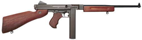 Thompson M1 Carbine Rifle TM1C, 45 ACP, 16 1/2 in, Semi-Auto, Walnut Stock, Blue Finish, 30 Rds