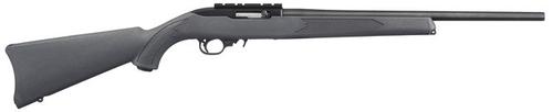 Ruger 10/22 Carbine 31145, 22 Long Rifle, 18.5 in, Charcoal Gray Synthetic Stock, Black Finish, 10 Rd