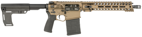Patriot Ordnance Factory Revolution DI Pistol 01600, 308 Win, 12.5in, SBA3 Brace Grips, 20 Rds