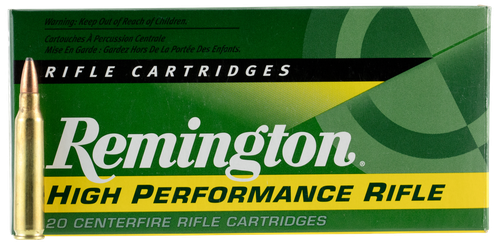 Remington Rifle Ammuntion R223R1, 223 Remington, Pointed Soft Point (SP), 55 GR, 3240 fps, 20 Rd/bx