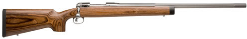 Savage 12BVSS Varmint Rifle 19139, 308 Winchester, 26 in, Laminated Hardwood Stock, Stainless Finish, 4 Rd