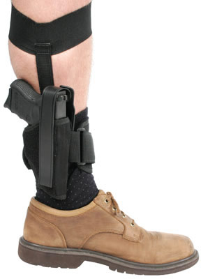 BlackHawk Ankle Holster Fits Small Autos .22-.25/.380 Cal (40AH01BKL)