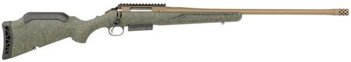 Ruger American Predator Gen II, Bolt Action Rifle, 450 Bushmaster, 22" Bronze Cerakote Threaded Barrel, Adjustable Green Splatter Stock, 3 Rds, 46935