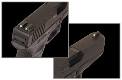 TruGlo TG231G1 Tritium Pistol Night Sight For Glock 9MM/40 Caliber