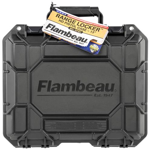 Flambeau Range Locker HD Pistol Case