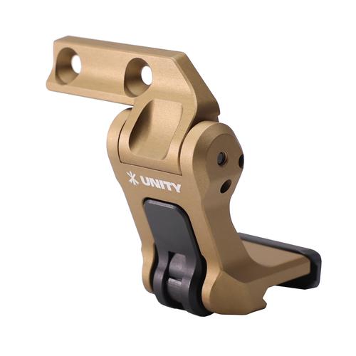 Unity Tactical LLC Fast Magnifier Flip To Center Mount For Primary Arms Magnifier, Flat Dark Earth