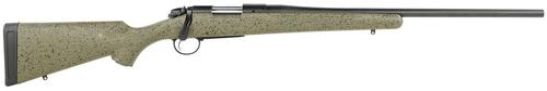 Bergara B-14 Hunter Bolt Action Rifle B14LM103C, 7PRC, 22", Green Synthetic Stock, Graphite Black Finish, 4 Rds