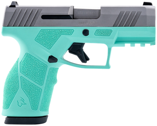 Taurus GX2 Pistol 1-GX2939C-10, 9mm, 3.37in, Polymer Grips, Cyan Finish, 10 Rds