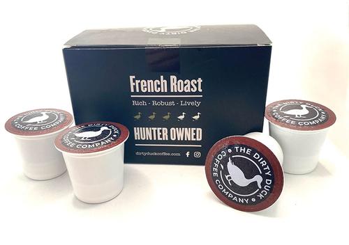 Dirty Duck Coffee Cartridges, French Roast, 10 Cartridges (DDKCUP)