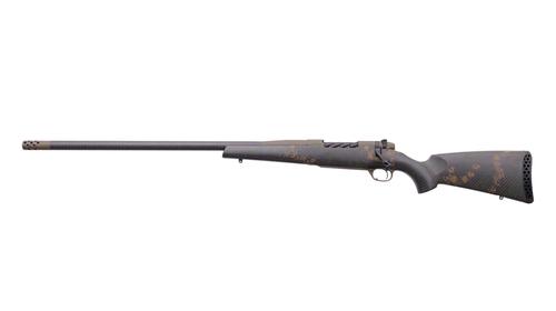 Weatherby Mark V Backcountry Carbon Left-Hand Rifle MCB20N257WL8B, 257 Weatherby Mag, 26", Carbon Fiber W/green & Brown Stock, 3 Rds