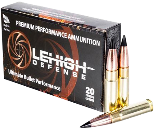 LeHigh Defense Rifle Ammunition LA300BLK110TME, 300 Blackout, 110 gr, 2350 fps, 20 Rd/Bx