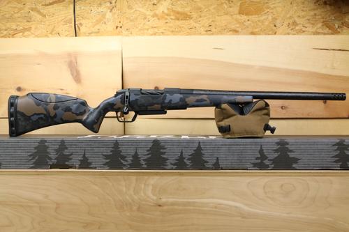 Fierce Carbon Mini Rogue XP Rifle, 6.5 Creedmoor, 18", Carbon Fiber Stock, Custom Camo Finish, 3 Rds